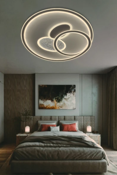 Led Plafonyer Avize Model 8017 - Resim 3