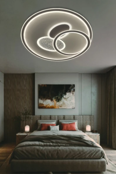 Led Plafonyer Avize Model 8017 - Resim 2