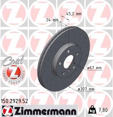 FREN DISKI ON BMW F40 F44 F45 F46 F48 F39 MINI F54 F60 DELİKLİ