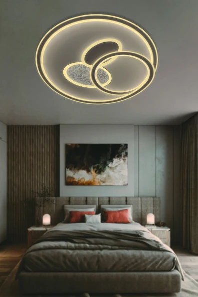 Led Plafonyer Avize Model 8017 ürün görseli 1