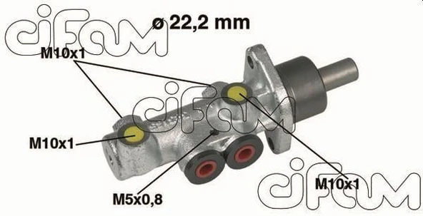 FREN ANA MERKEZİ FIAT DOBLO 01 1.2 1.3 1.6 1.9D ABS SİZ 22mm