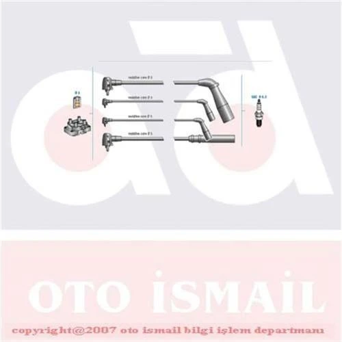 BUJİ KABLO TK COROLLA 1.3 KRBRTR AE100 92-97