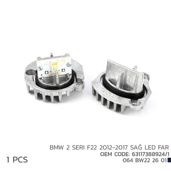 AUDI A5 2017-2020 SOL FAR LED MODÜL 8W6998473A