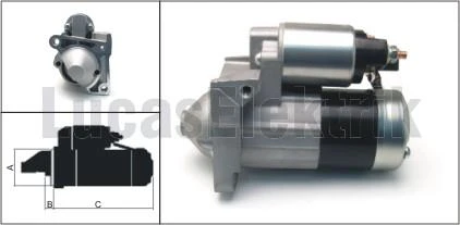 MARS MOTORU 12V 1.2KW 12 DIS LOGAN 1.5DCI