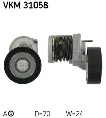 ALTERNATÖR GERGİ KİTİ KÜTÜKLÜ CADDY III 10 GOLF V-VI 07 PASSAT 05 1.6-2.0 TDİ 534016410