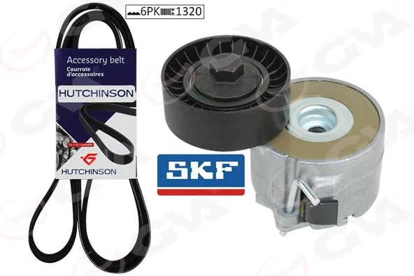 ALTERNATÖR GERGİ KİTİ LINEA-PUNTO-AGILA-ASTRA H-J-COMBO-CORSA C-D-MERIVA 1.3CDTI-JTD K016PK1320 ürün görseli 1