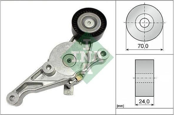 ALTERNATÖR GERGİ RULMANI KÜTÜKLÜ CADDY-T5-GOLF5-JETTA-PASSAT 1.9-2.0 TDI AXB-BJB-BKC-BLS-BXE