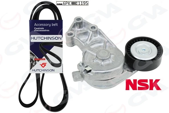 ALTERNATÖR GERGİ RULMANI TRANSPORTER T5-GOLF4-BORA 1.9 TDI AXB-AUY-ALH ürün görseli 1