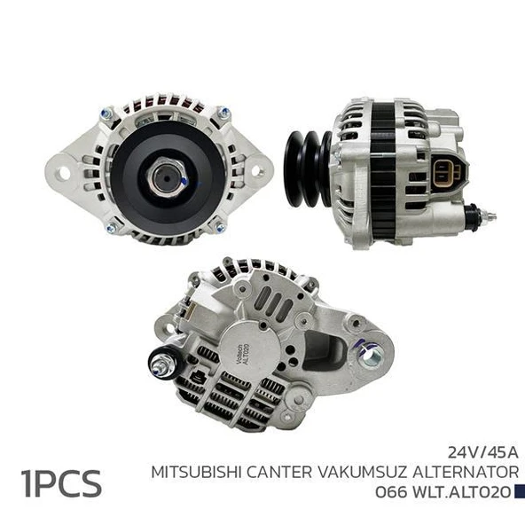 ALTERNATÖR 24V 45A MITSUBISHI CANTER VAKUMSUZ ürün görseli 1