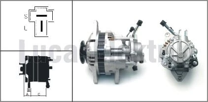 ALTERNATOR 12V 75A V.P L300 2.5D ürün görseli