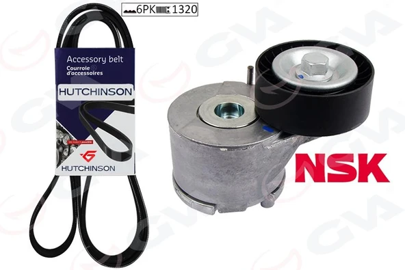 ALTERNATÖR GERGİ KİTİ FIORINO-LINEA-PUNTO-PUNTO EVO 1.3 DMTJ-AGILA 1.3 CDTİ KLİMALI K026PK1320 ürün görseli 1