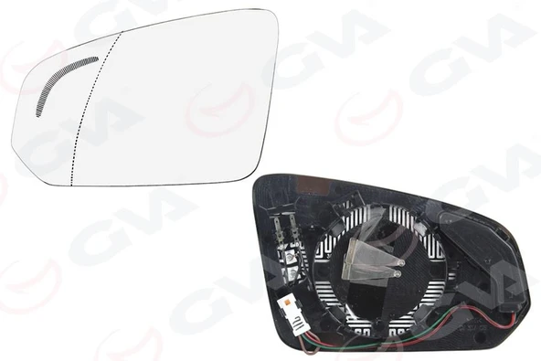 AYNA CAMI ISITMALI ASFERİK SOL VOLVO S60 II-III S90 V60 V90 19 ŞERİT ASİSTANINA SAHİP ARAÇLAR