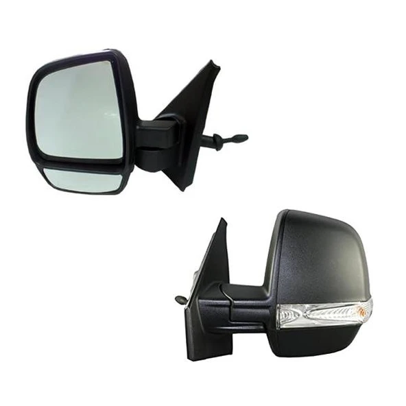 DIŞ DİKİZ AYNASI SAĞ DOBLO 11 OPEL COMBO 12 18 MEKANİK SİNYALLİ ÇİFT CAM KONVEKS VM-669R ürün görseli 1