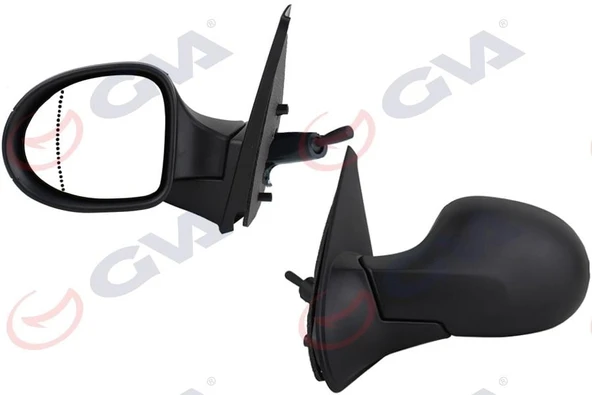 DIŞ DİKİZ AYNASI SOL SYMBOL THALIA 08 MEKANİK ASFERİK VM-6124-AL
