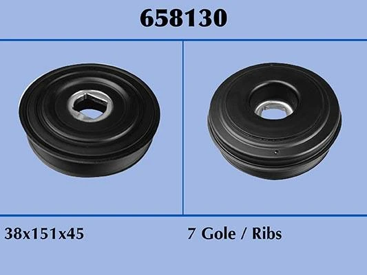 KRANK KASNAĞI RENAULT MASTER III 10 MOVANO B 10 2.3 DCİ M9T 7 KANAL ürün görseli 1