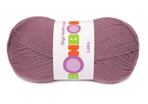 Bonbon Lüks Örgü Patik İpi 98303 Koyu Gül Kurusu ürün görseli