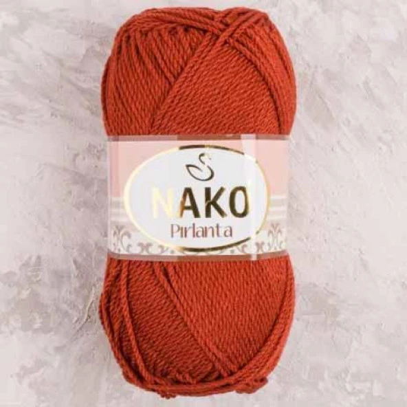 Nako Pırlanta Örgü İpi 12446 Koyu Tarçın