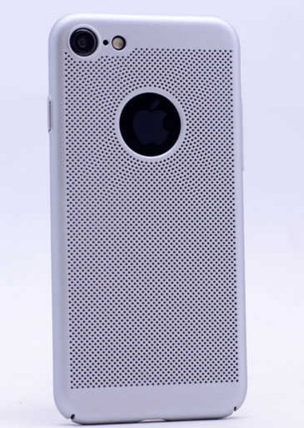 Apple iPhone 8 Kılıf Zore Delikli Rubber Kapak