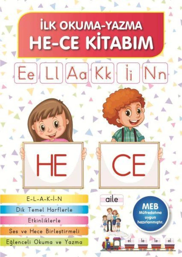 Parıltı İlk Okuma Yazma Hece Kitabım