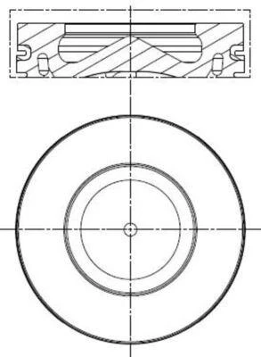 PISTON SEGMAN STD 84.00mm BMW E60 E87 E90 E92 E93 F10 F20 F30 F32 F33 F34 F36 E83 E84 F25 F15 MINI R55 R61