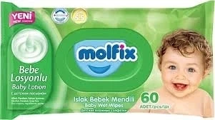Molfix İzotonik Sulu Islak Mendil 60'lı