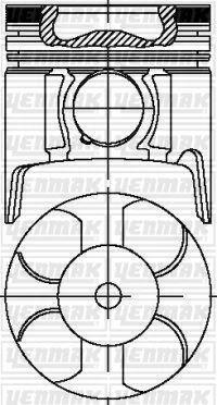 MOTOR PİSTON SEGMAN STD ASTRA VAN-COMBO-CORSA VAN 1.7 DTI 02-05 Y 1.7 DT 79.0