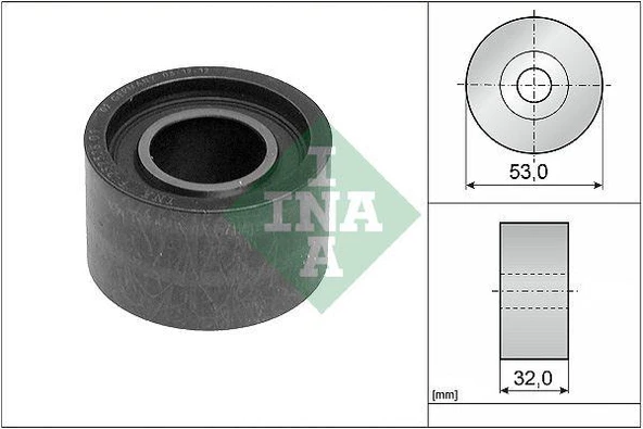 x EKSANTRİK GERGİ RULMANI VOLVO S40 06 10 S80 S60 XC70 XC90 C30 06-10 V40 12 V50 V60 XC60 V