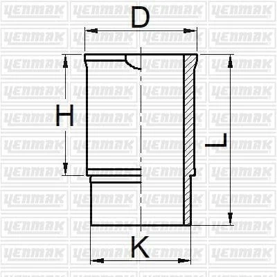 MOTOR GÖMLEĞİ STD R12 1300 CC. ürün görseli