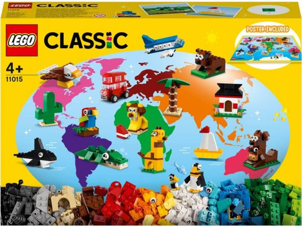 LEGO-11015 Classic Dünya Turu