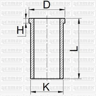 MOTOR GÖMLEĞİ 0.50 DUCATO-BOXER-MASTER S9W 2.8 FLANSLI 94.40 ÇAP
