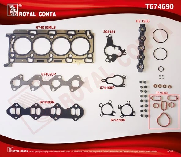 ÜST TAKIM CONTA SKC Lİ SUBAP LASTİKLİ MASTER III 2.3 DCİ 11 MOVANO 2.3 CDTİ 10 M9T