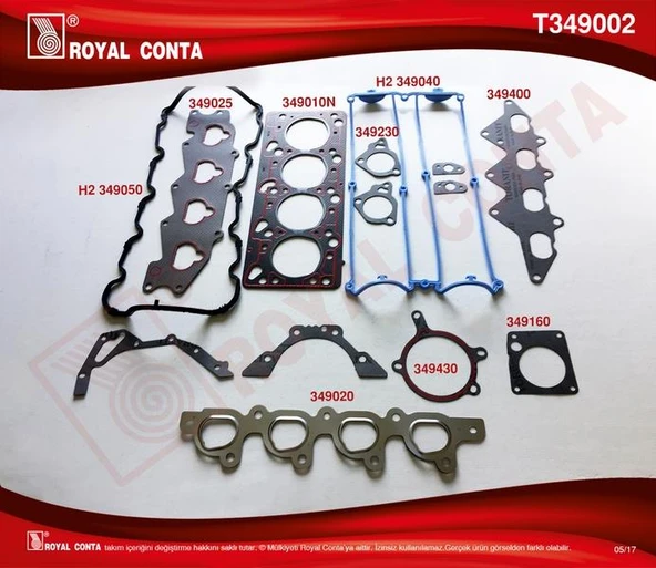 MOTOR TAKIM CONTA ESCORT CLX 1.6 16V 95 01