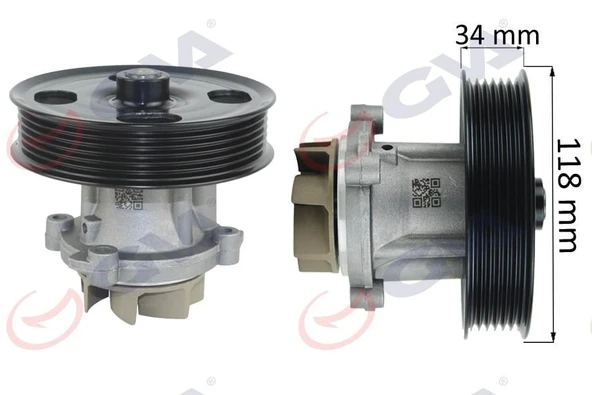 DEVİRDAİM ASTRA H-J-CORSA C-D-E-COMBO C-D-MERIVA A-B-EGEA-LINEA-DOBLO-ALBEA-PUNTO-FIORINO-BIPPER- NEMO-TIGRA 1.3 CDTI DTH-MTJ-JTD-CDTİ Y13DTC-Z13DT-Z13DTH-A13DTC-A13DTE-B13DTC-B13DTE PA887 ürün görseli 1