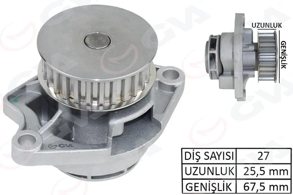 DEVİRDAİM POLO 00-12 1.4 16V - IBIZA-CORDOBA-FABIA 1.4 16V 04-10 AHW-BBY-BKY-CGL ürün görseli 1