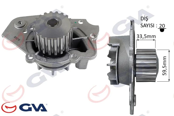 DEVİRDAİM PSA BX 1.7 1.9 ZX 205 C15 XANTIA 1.9 306 1.8 ürün görseli 1