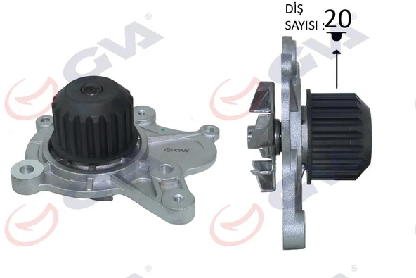 DEVİRDAİM ACCENT II-GETZ 1.5 CRDI 02 ELANTRA-SPORTAGE 04 2.0CRDI ürün görseli 1