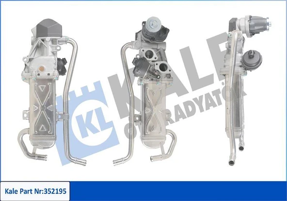 EGR SOĞUTUCUSU GOLF-CADDY-POLO-OCTAVIA 1.6 TDİ BORULU