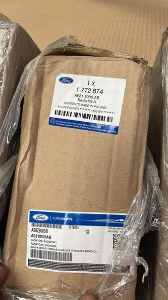 SU RADYATÖRÜ FORD B-MAX FIESTA VI 1.6Tİ 12 KA III 1.2 16 MT BRAZING 350X550X16