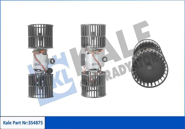 KALORİFER MOTORU SKODA FELICIA 1.3 95 98 - VOLKSWAGEN CADDY II 1.6 96 00 12V 120W 2000 rpm