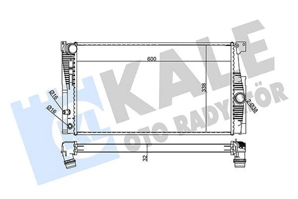 MOTOR SU RADYATORU BMW F10 F11 N20