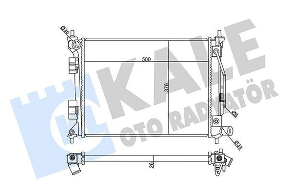 RADYATÖR HYUNDAI i20 ACTIVE-i20 II 1.4 15-