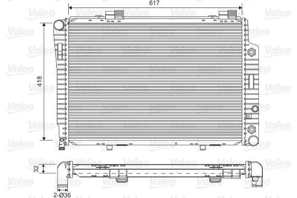 MOTOR SU RADYATORU MERCEDES W202 S202 C208 R170