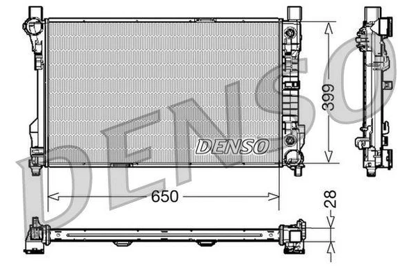 MOTOR SU RADYATORU MERCEDES W203 CL203 S203 C209 A209 R171