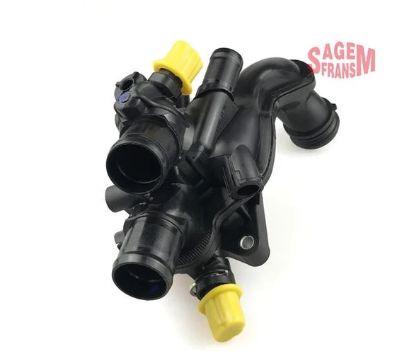 TERMOSTAT 107C KOMPLE P308-P207-C3 PICASSO 1.4 16V EP3 -P207-P308-PARTNER TEPE-BERLINGO III-P3008 -C3 III-C4 PICASSO-DS3-C3 PICASSO 1.6 EP6-EP6C ürün görseli 1