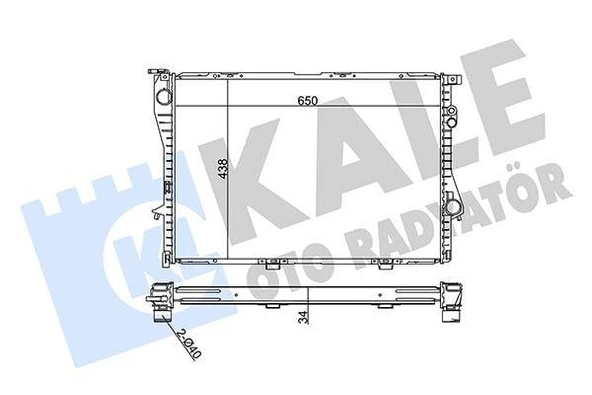 MOTOR SU RADYATORU BMW M51 D25 E38 96 01 E39 96 03