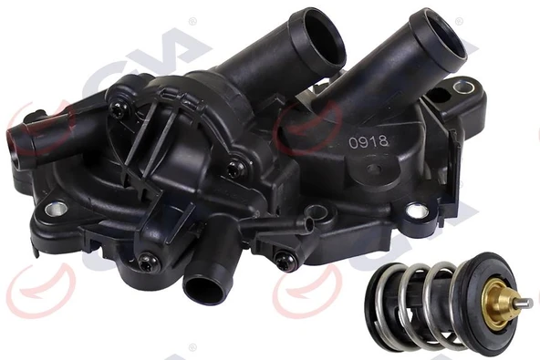 TERMOSTAT KOMPLE GOLF VII-LEON-A3 1.0-1.2-1.4-1.6 TSI 5 ÇIKIŞ