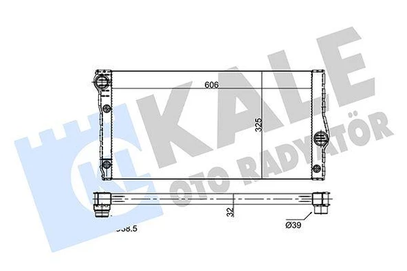 MOTOR SU RADYATORU BMW F07 F10 F11 F01 F02 F03 F04