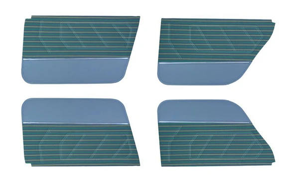 KAPI DÖŞEMESİ KUMAŞ SARI-YEŞİL ÇİZGİLİ SPRİNG R9 ürün görseli 1