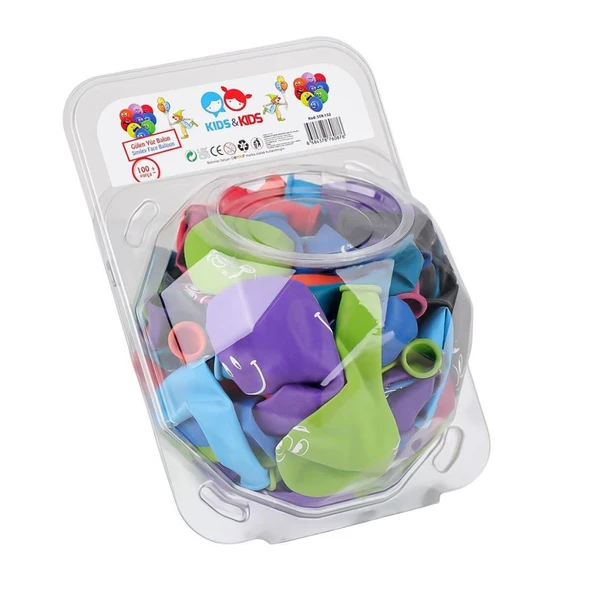 Nessiworld STR-132 Gülenyüz Balon 100lü ürün görseli 1