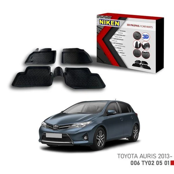 3D PASPAS TOYOTA AURIS 2013- ürün görseli 1